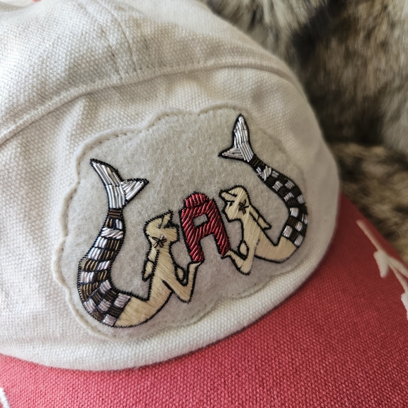 Le Sirenuse Hotel x Tombolo 7-Panel Souvenir Baseball Cap Positano Italy - Picture 6 of 8